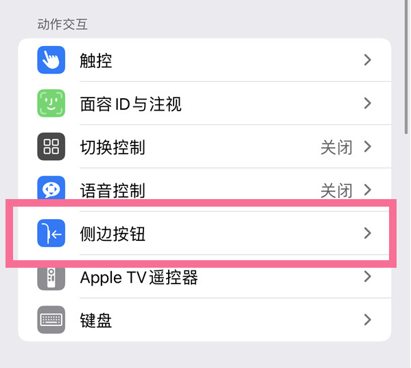 伊犁苹果14维修店分享iPhone14 Plus侧键双击下载功能关闭方法 