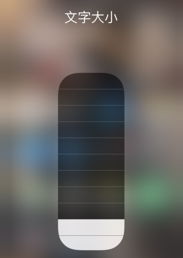 伊犁苹果手机维修分享小技巧：在 iPhone 控制中心快速调节字体大小 